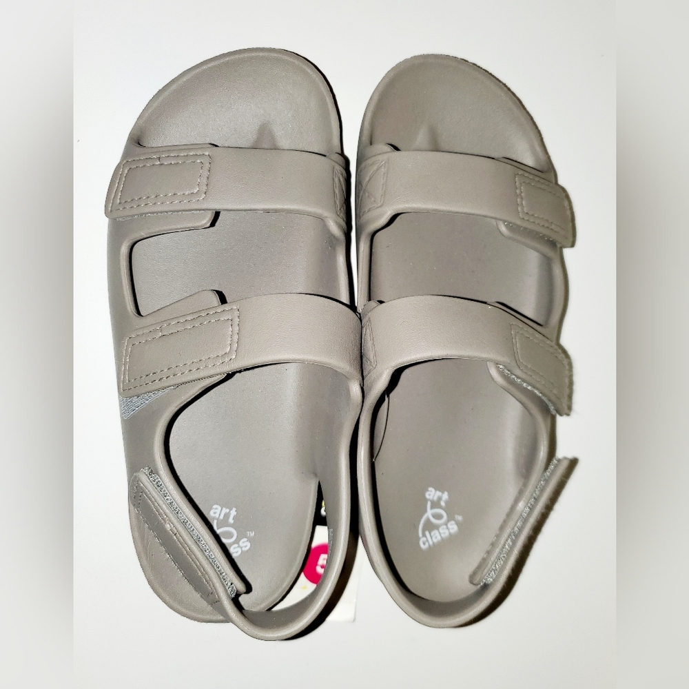 ART CLASS Boys' Hartley Sandals - Gray NWT Size: 5